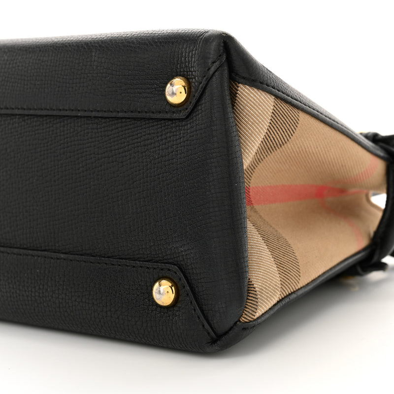 Burberry Derby Calfskin House Check Baby