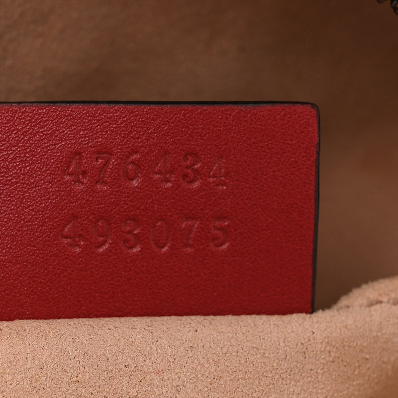 Gucci Calfskin Matelasse Gg Marmont Belt