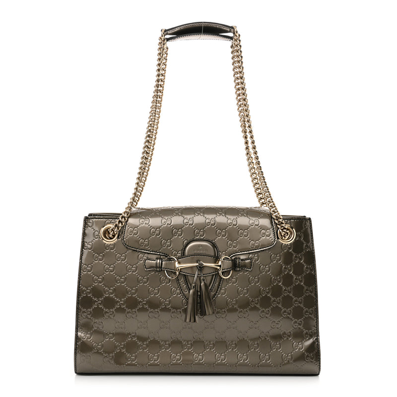 Gucci Shine Guccissima Large Emily Chain