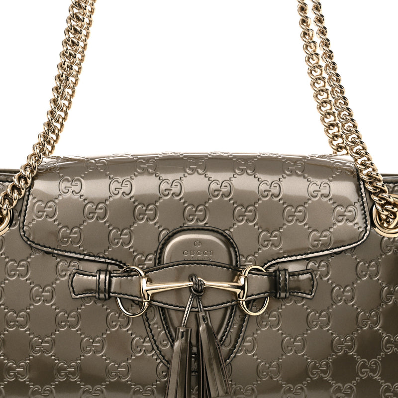 Gucci Shine Guccissima Large Emily Chain
