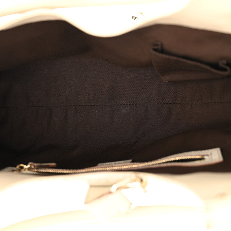 Gucci Guccissima Bardot Tote Off White