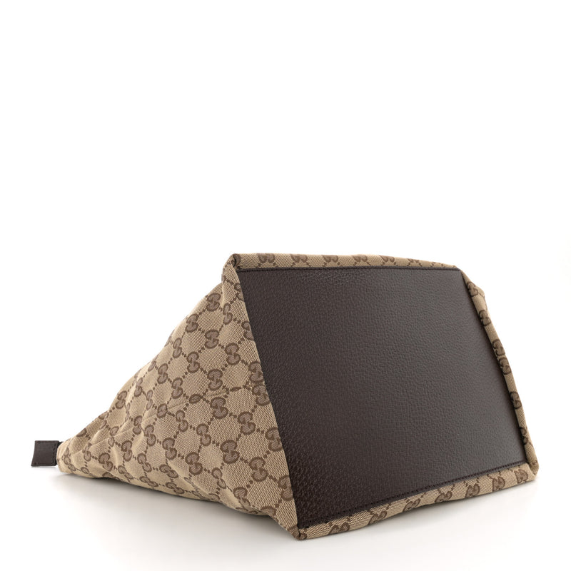 Gucci Gg Medium Web Handle Bucket Tote