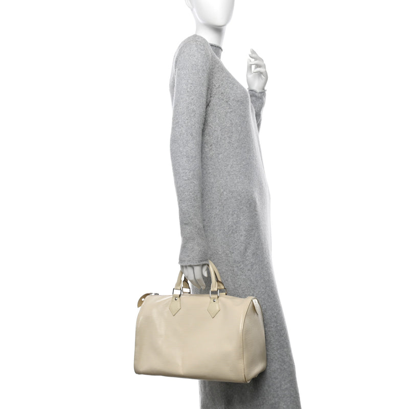 Louis Vuitton Epi Speedy 30 Ivory