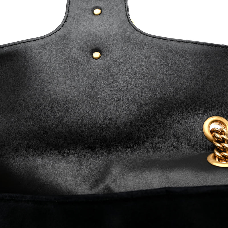 Gucci Velvet Matelasse Loved Embroidered