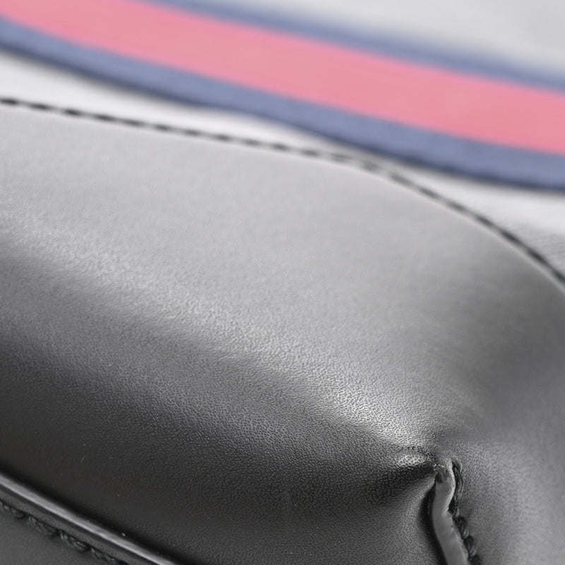 Gucci Gg Supreme Calfskin Web Flat