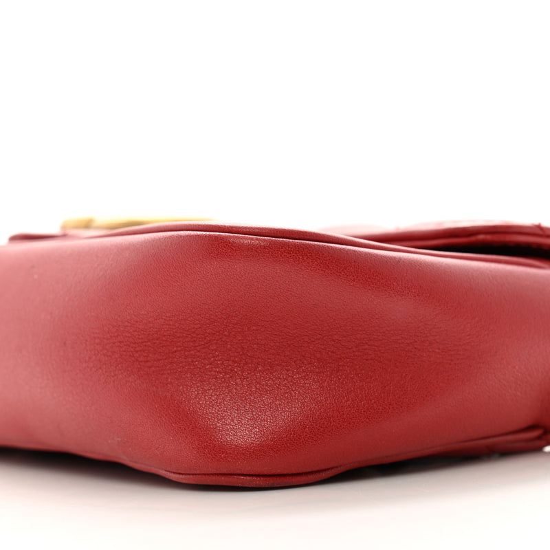 Gucci Calfskin Matelasse Super Mini Gg
