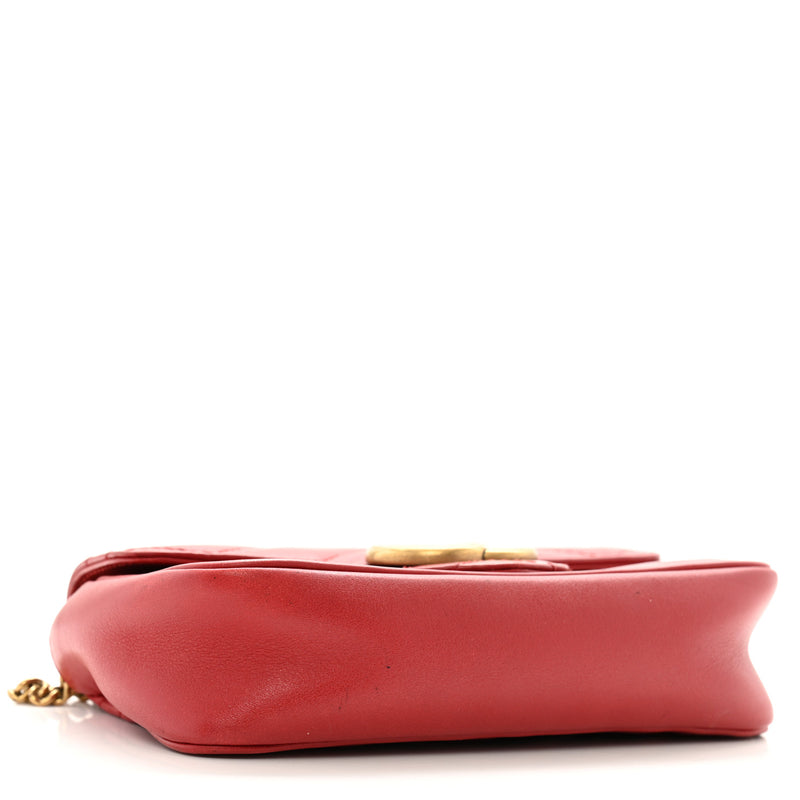 Gucci Calfskin Matelasse Super Mini Gg