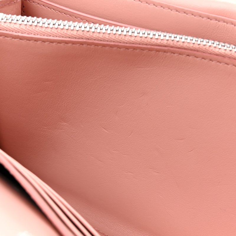 Burberry Lambskin Quilted Wallet With