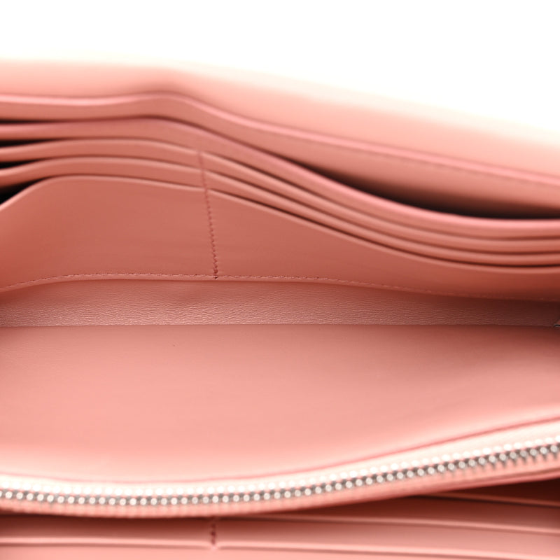 Burberry Lambskin Quilted Wallet With