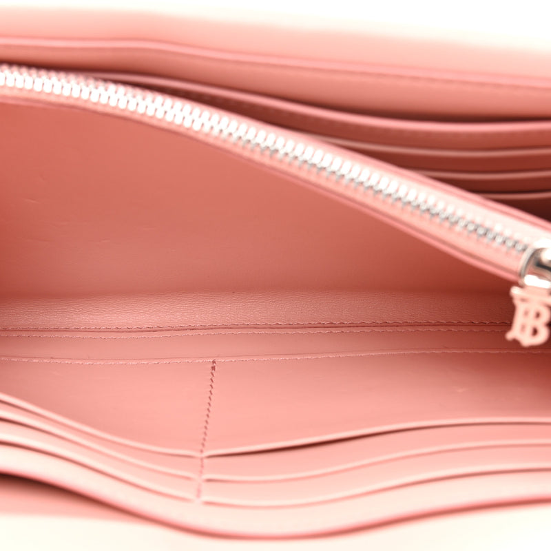 Burberry Lambskin Quilted Wallet With
