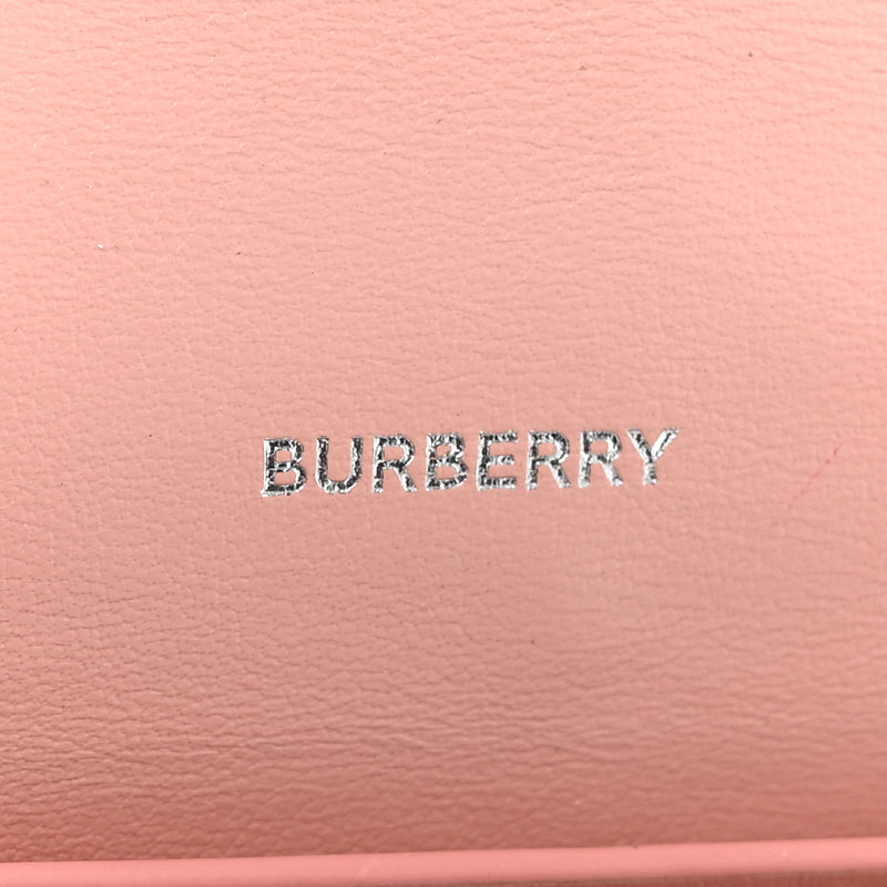 Burberry Lambskin Quilted Wallet With