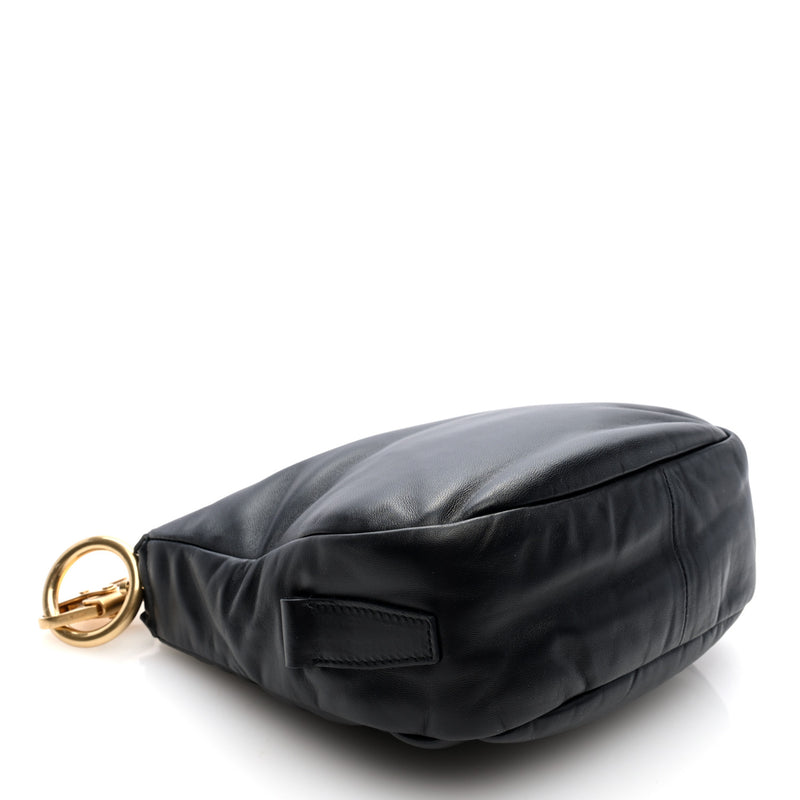 Burberry Puffy Nappa Knight Bag Black