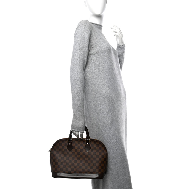 Louis Vuitton Damier Ebene Alma Pm