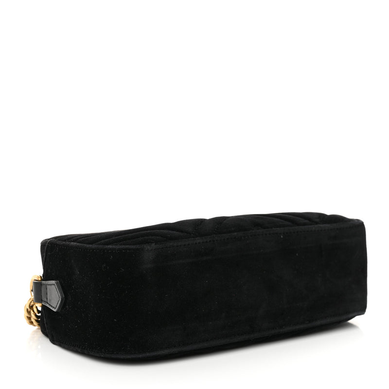 Gucci Velvet Matelasse Small Gg Marmont