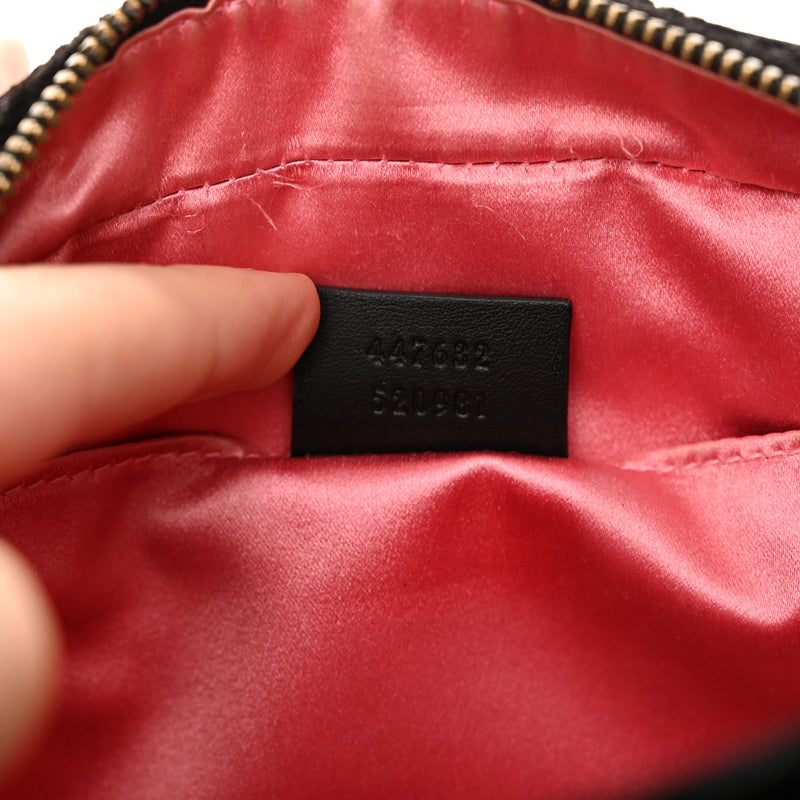 Gucci Velvet Matelasse Small Gg Marmont