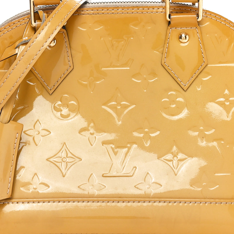 Louis Vuitton Vernis Alma Bb Dune
