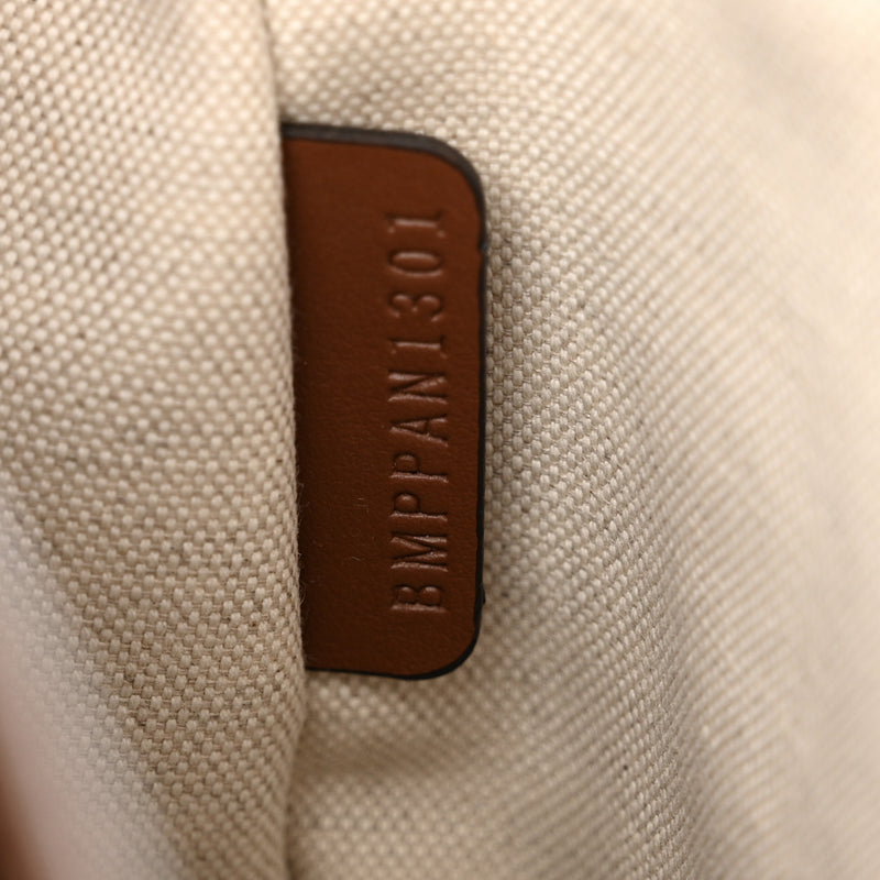 Burberry Calfskin Note Crossbody Bag Tan
