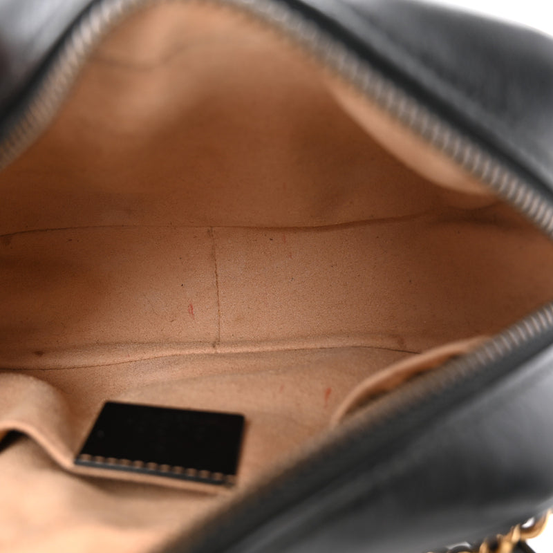 Gucci Calfskin Matelasse Mini Gg Marmont