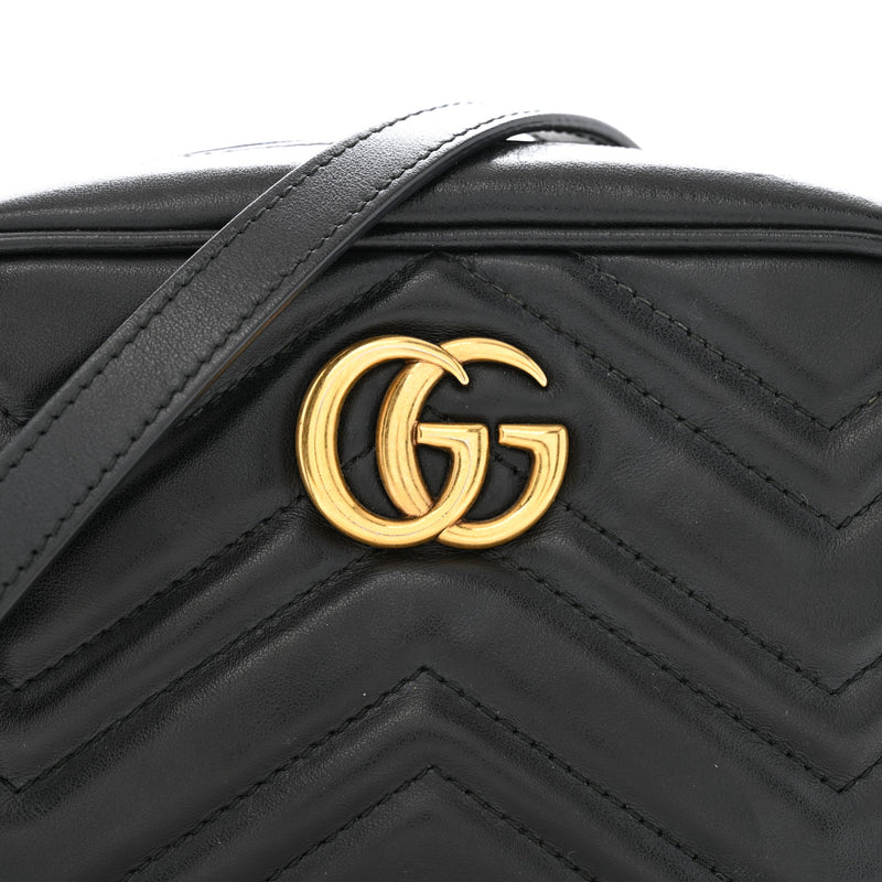 Gucci Calfskin Matelasse Mini Gg Marmont