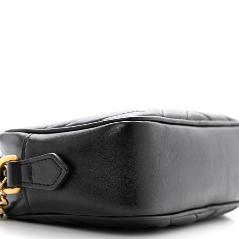 Gucci Calfskin Matelasse Mini Gg Marmont
