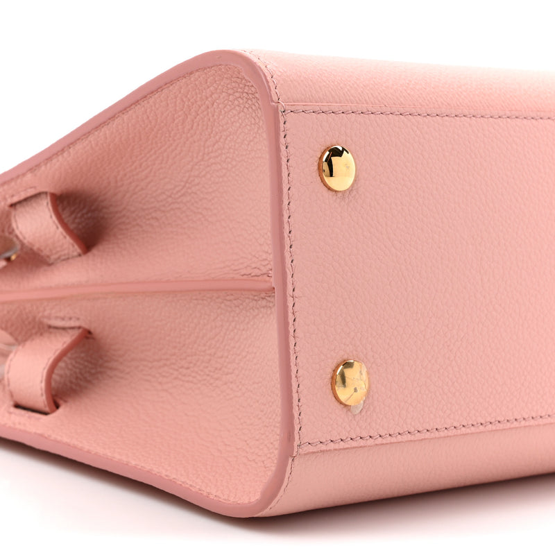 Burberry Grainy Calfskin Mini Two Handle