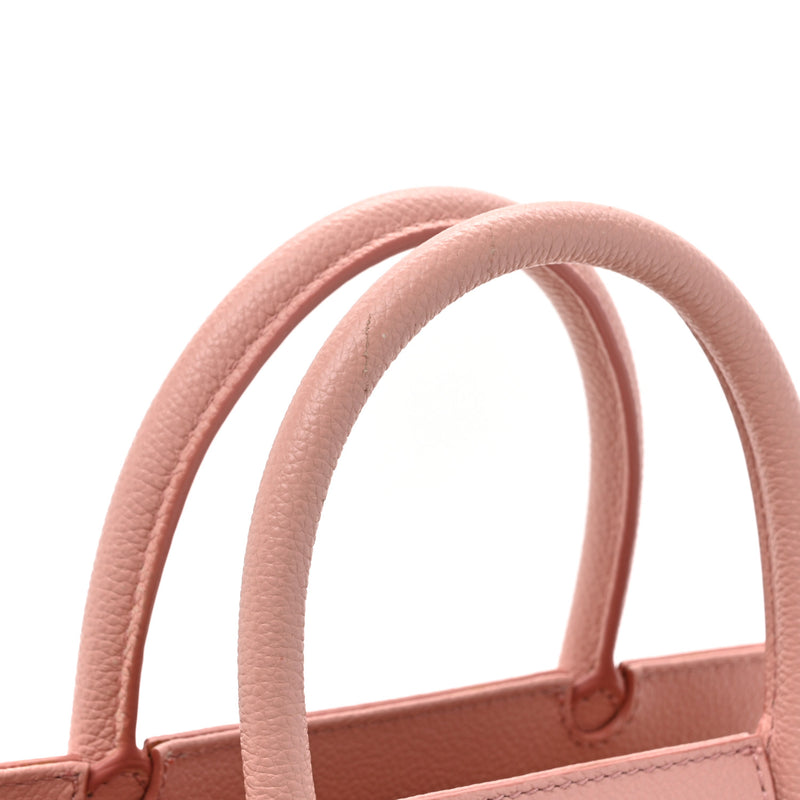 Burberry Grainy Calfskin Mini Two Handle