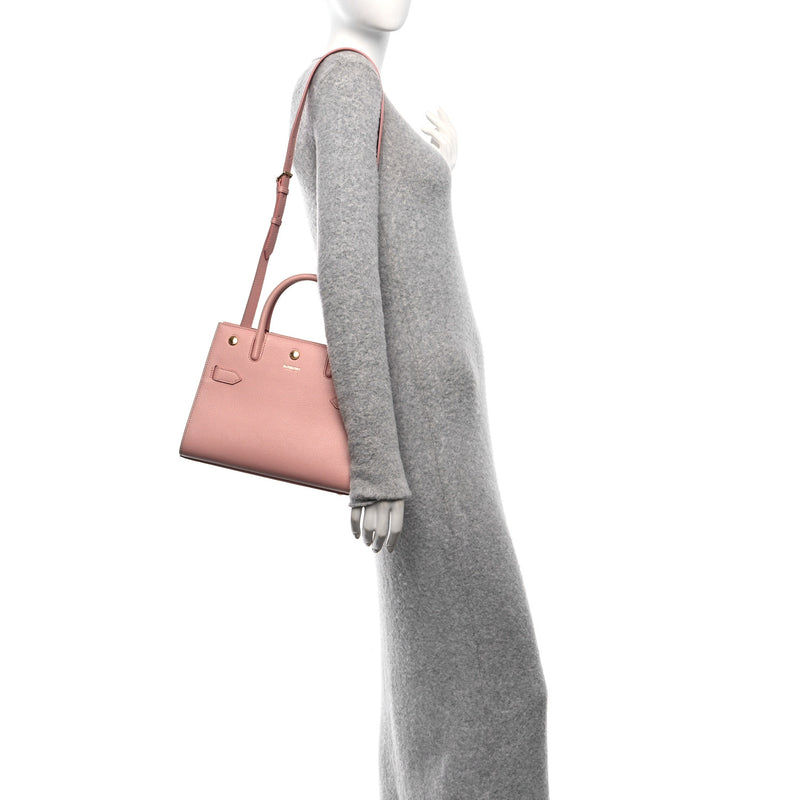 Burberry Grainy Calfskin Mini Two Handle