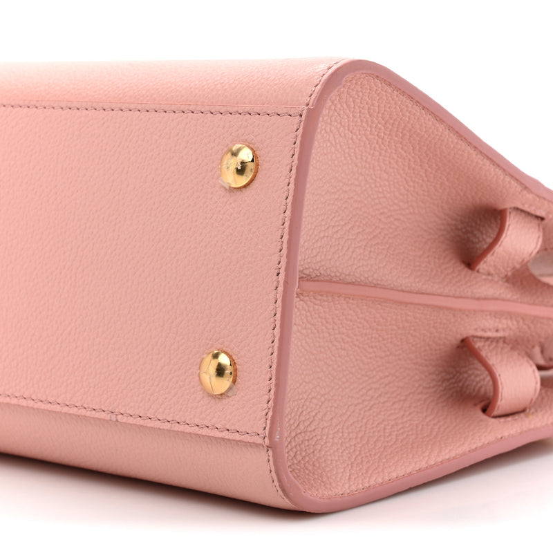 Burberry Grainy Calfskin Mini Two Handle