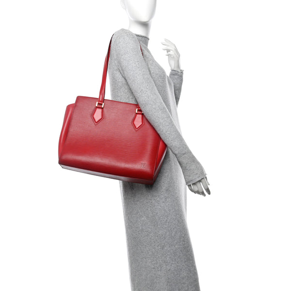 Louis Vuitton Epi Dupleix Red