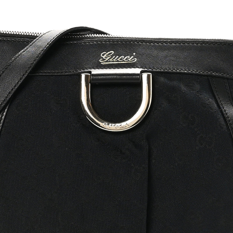 Gucci Small D Gold Ring Messenger Black
