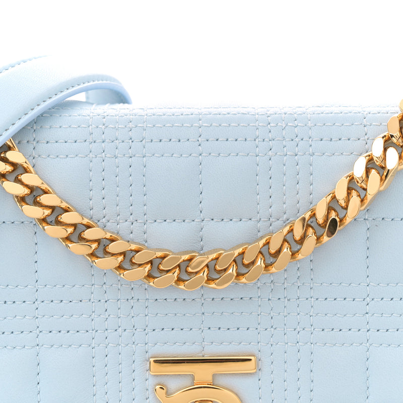 Burberry Lambskin Quilted Small Lola Bag