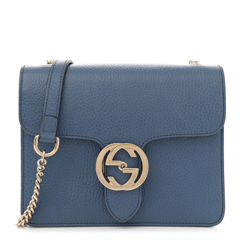 Gucci Dollar Calfskin Small Interlocking
