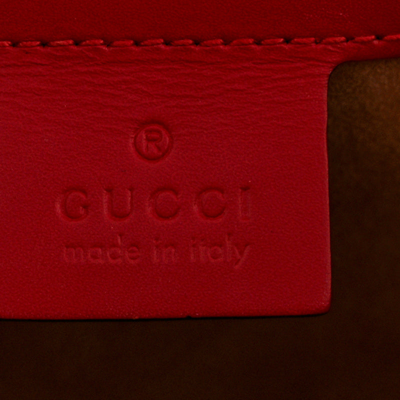 Gucci Calfskin Medium Sylvie Top Handle