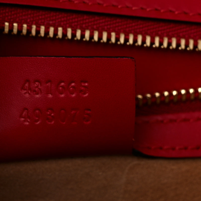 Gucci Calfskin Medium Sylvie Top Handle