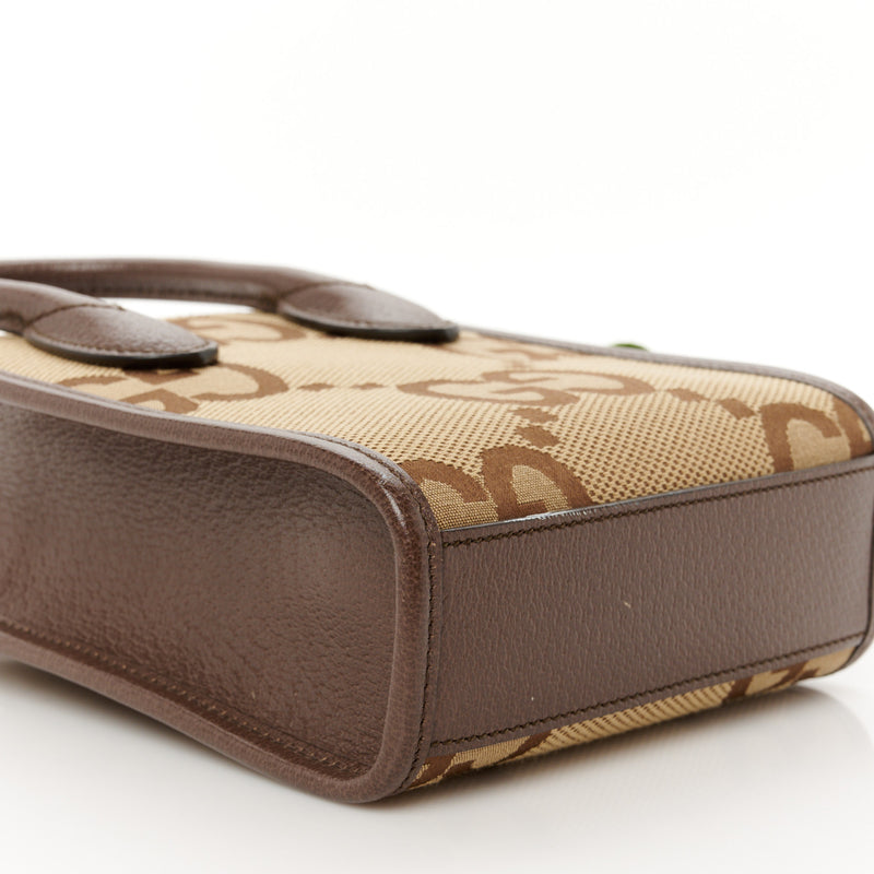 Gucci Jumbo Gg Textured Dollar Calfskin