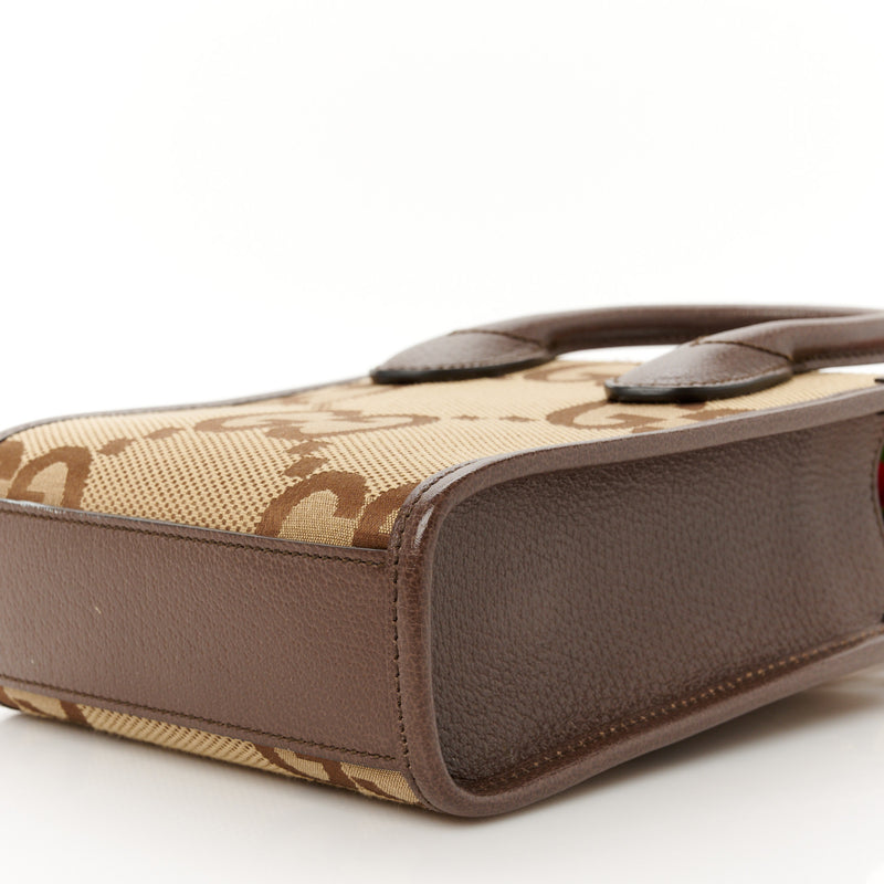 Gucci Jumbo Gg Textured Dollar Calfskin