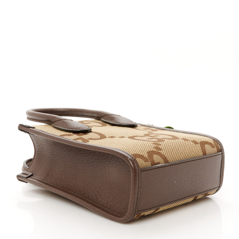 Gucci Jumbo Gg Textured Dollar Calfskin