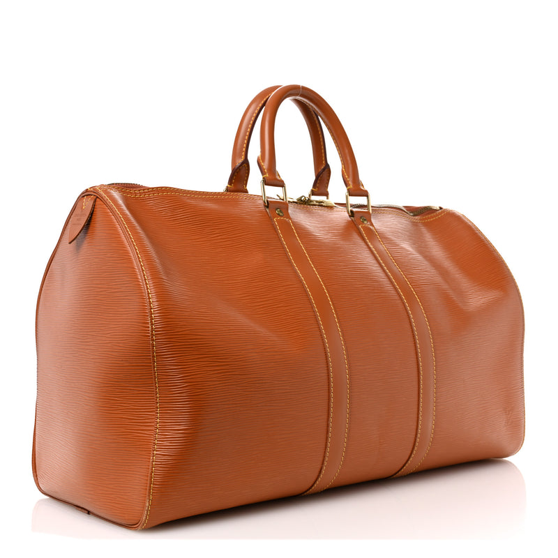 Louis Vuitton Epi Keepall 45 Cipango
