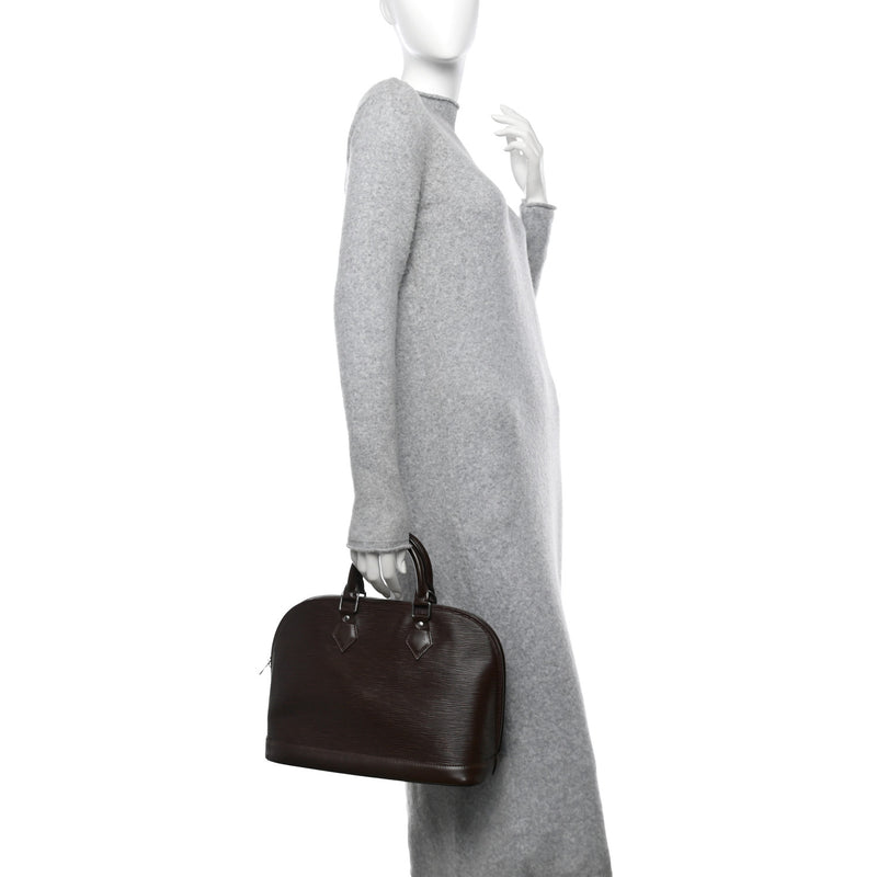 Louis Vuitton Epi Alma Pm Moka