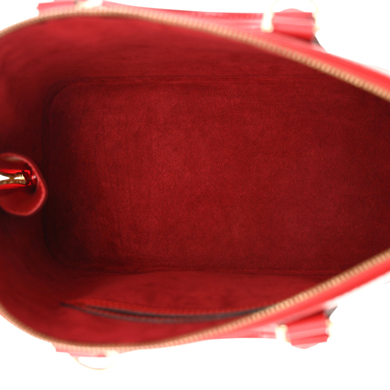 Louis Vuitton Epi Alma Pm Castillan Red