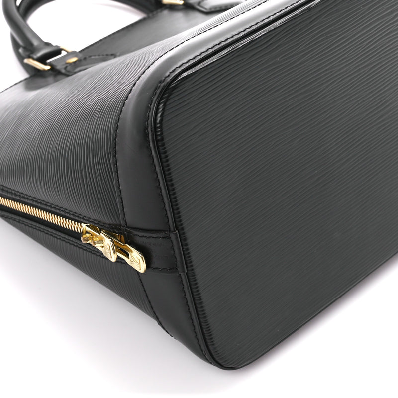 Louis Vuitton Epi Alma Pm Black