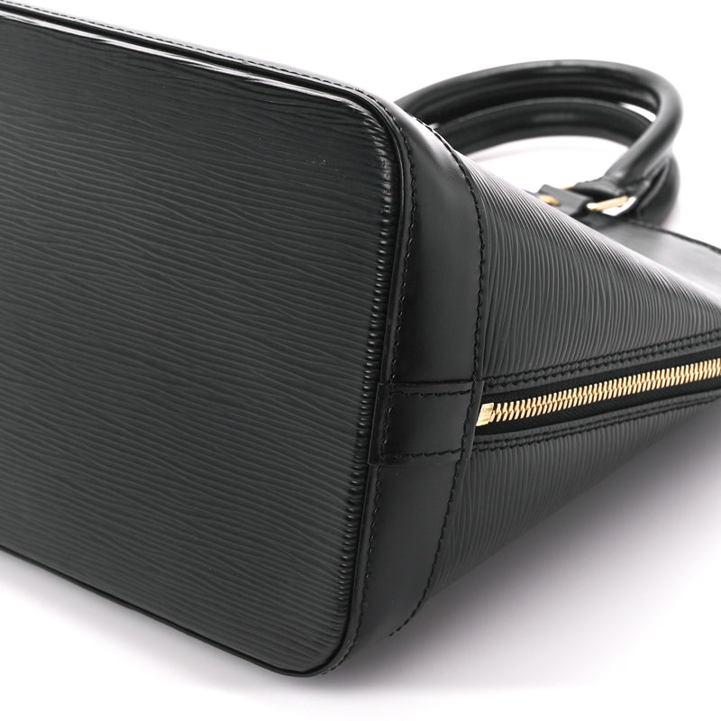 Louis Vuitton Epi Alma Pm Black