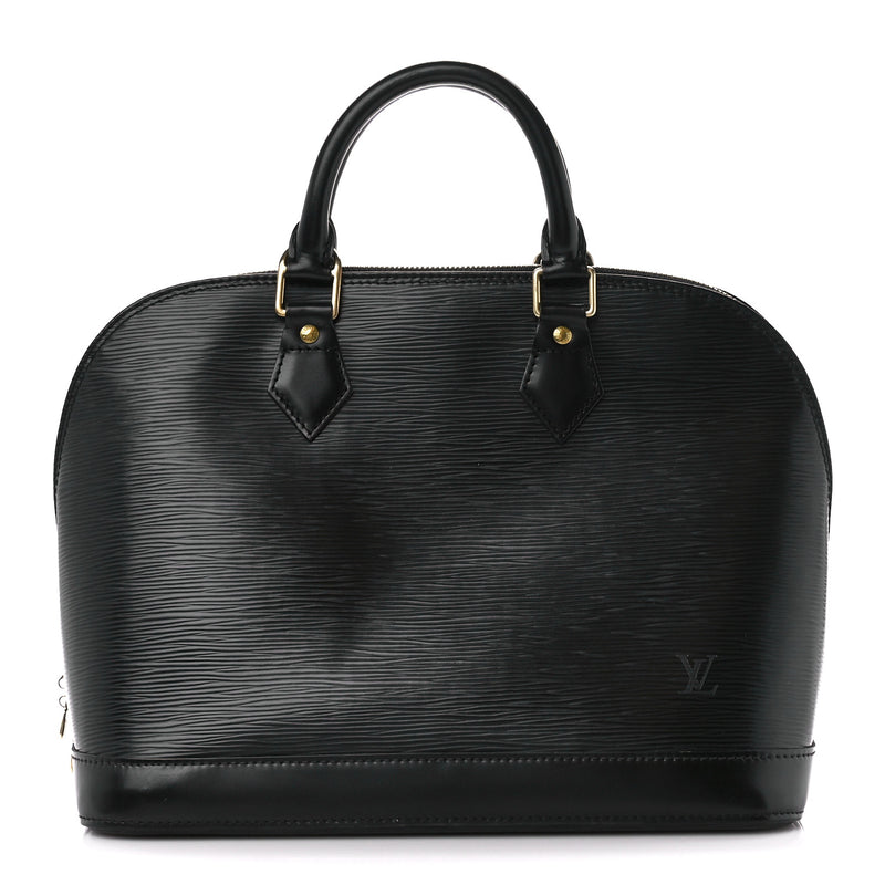 Louis Vuitton Epi Alma Pm Black