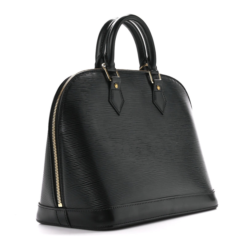Louis Vuitton Epi Alma Pm Black