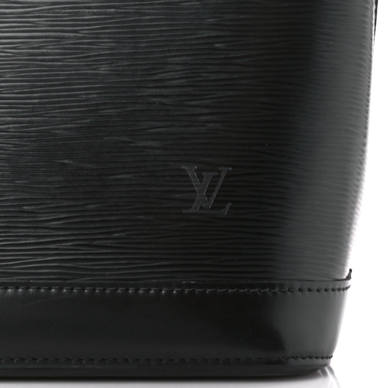 Louis Vuitton Epi Alma Pm Black