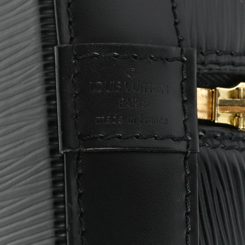 Louis Vuitton Epi Alma Pm Black