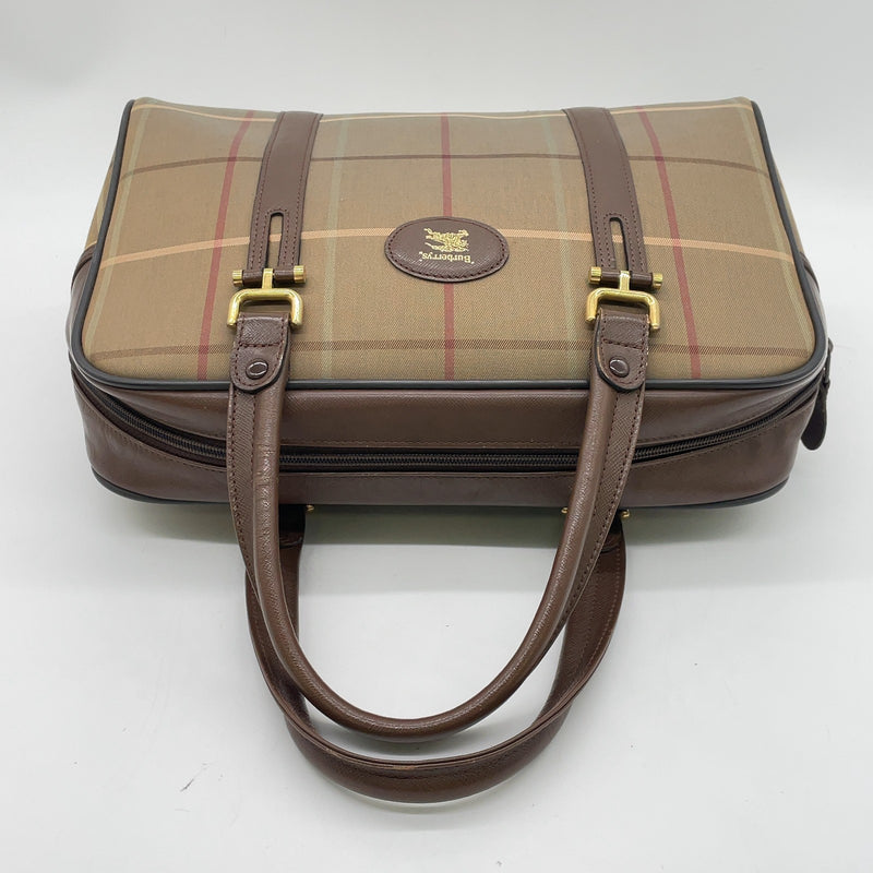 Burberrys Old Nova Check Canvas X