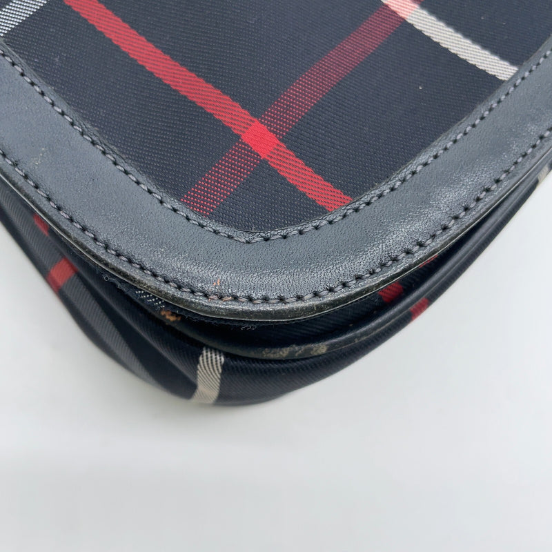 Burberry Nova Check Navy Canvas
