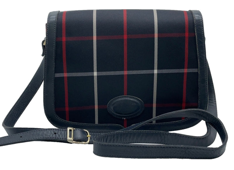 Burberry Nova Check Navy Canvas