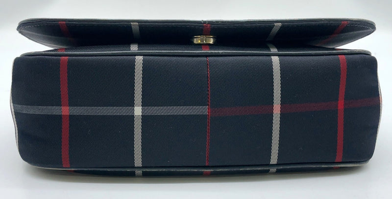 Burberry Nova Check Navy Canvas